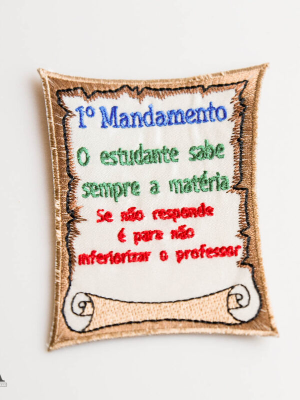 1º Mandamento Pergaminho